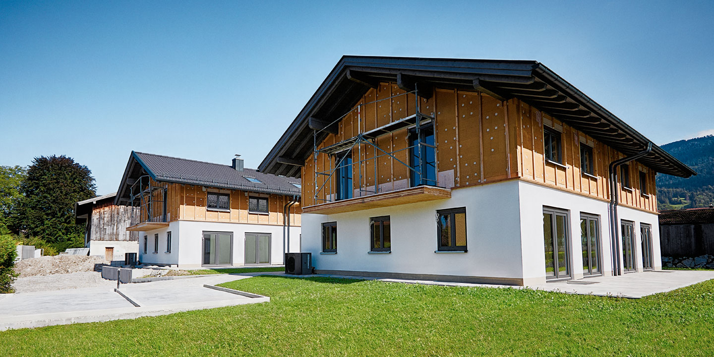 Hoiß Haus Projekt - Baufortschritt September 2024 - Blick aus Süden