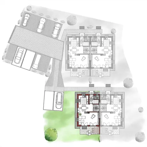 Lageplan Josefstraße 34