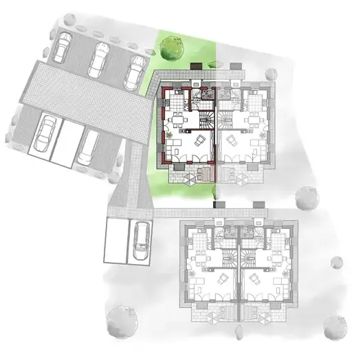 Lageplan Josefstraße 38